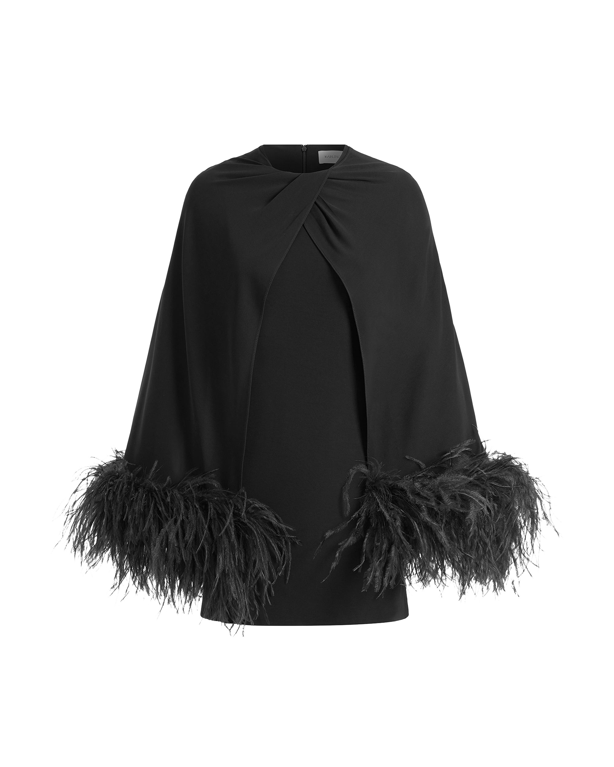 16Arlington-Almiro-Mini-Dress-In-Jersey-coveti-566779_nobg Elevate your elegance in this 16Arlington from the luxury feather dress edit