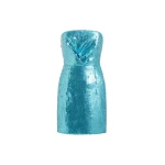 Elevate your elegance in this 16Arlington  from the luxury feather dress edit