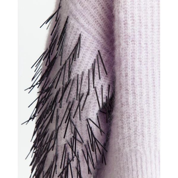 Elevate your elegance in this 16Arlington  from the luxury feather dress edit