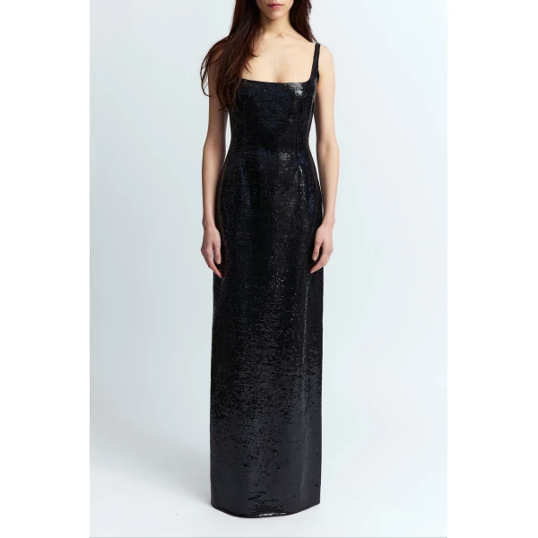 Elevate your elegance in this 16Arlington  from the luxury feather dress edit