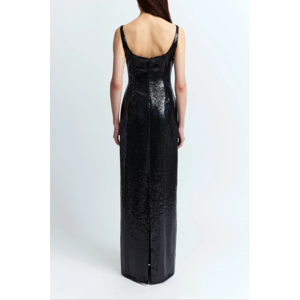 Elevate your elegance in this 16Arlington  from the luxury feather dress edit
