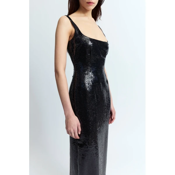 Elevate your elegance in this 16Arlington  from the luxury feather dress edit