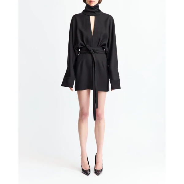 Elevate your elegance in this 16Arlington  from the luxury feather dress edit
