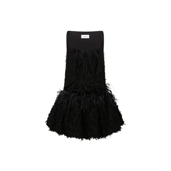 Elevate your elegance in this 16Arlington  from the luxury feather dress edit