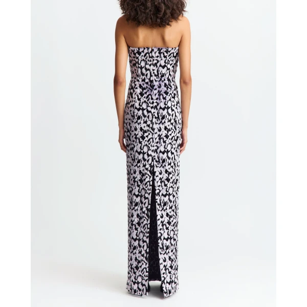Elevate your elegance in this 16Arlington  from the luxury feather dress edit