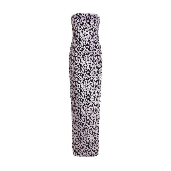 Elevate your elegance in this 16Arlington  from the luxury feather dress edit