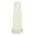 Elevate your elegance in this 16Arlington  from the luxury feather dress edit