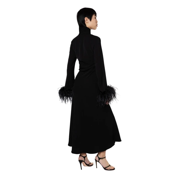 Elevate your elegance in this 16Arlington  from the luxury feather dress edit