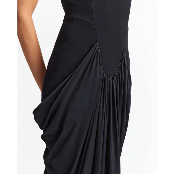 Elevate your elegance in this 16Arlington  from the luxury feather dress edit