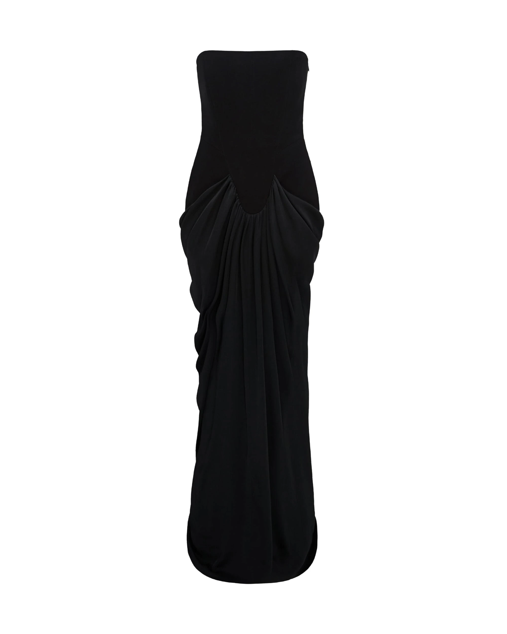 16Arlington-Res-Gown-In-Satin-Back-Crepe-coveti-522206_nobg Elevate your elegance in this 16Arlington from the luxury feather dress edit