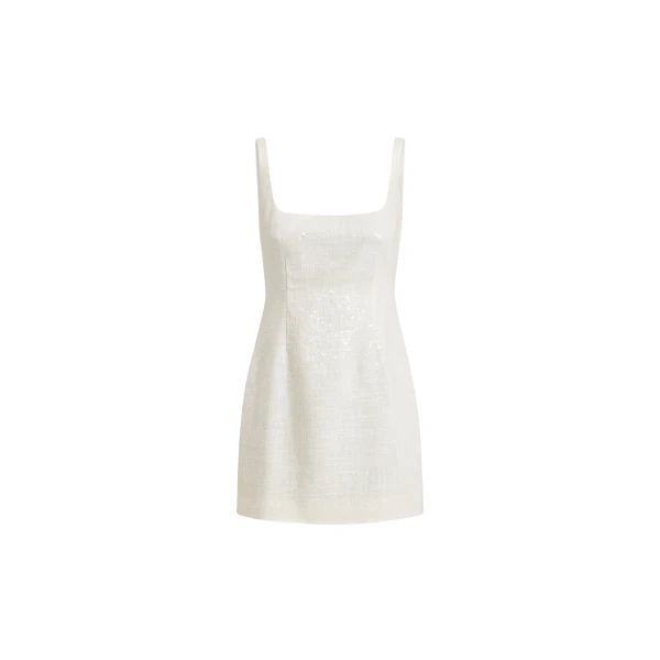 Elevate your elegance in this 16Arlington  from the luxury feather dress edit