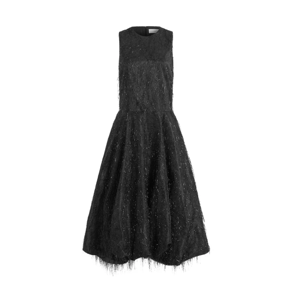 Elevate your elegance in this 16Arlington  from the luxury feather dress edit