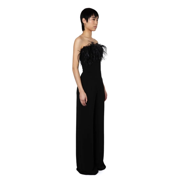 Elevate your elegance in this 16Arlington  from the luxury feather dress edit