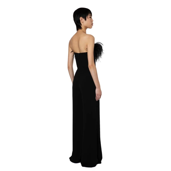 Elevate your elegance in this 16Arlington  from the luxury feather dress edit
