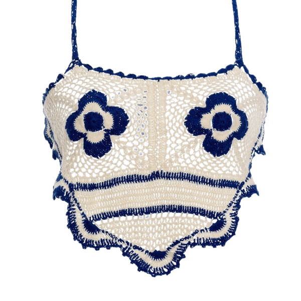 Agua By Agua Bendita Melissa Bandana Crop Top