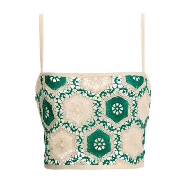 Agua By Agua Bendita Vicky Crop Top