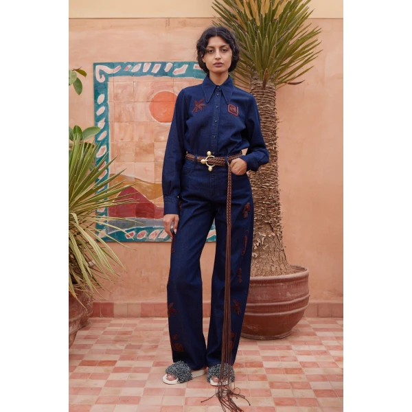 Elevate your elegance in this Alemais Pants from the resort wear edit
