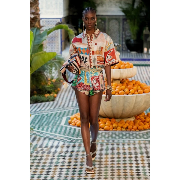 Elevate your elegance in this Alemais Shorts from the resort wear edit