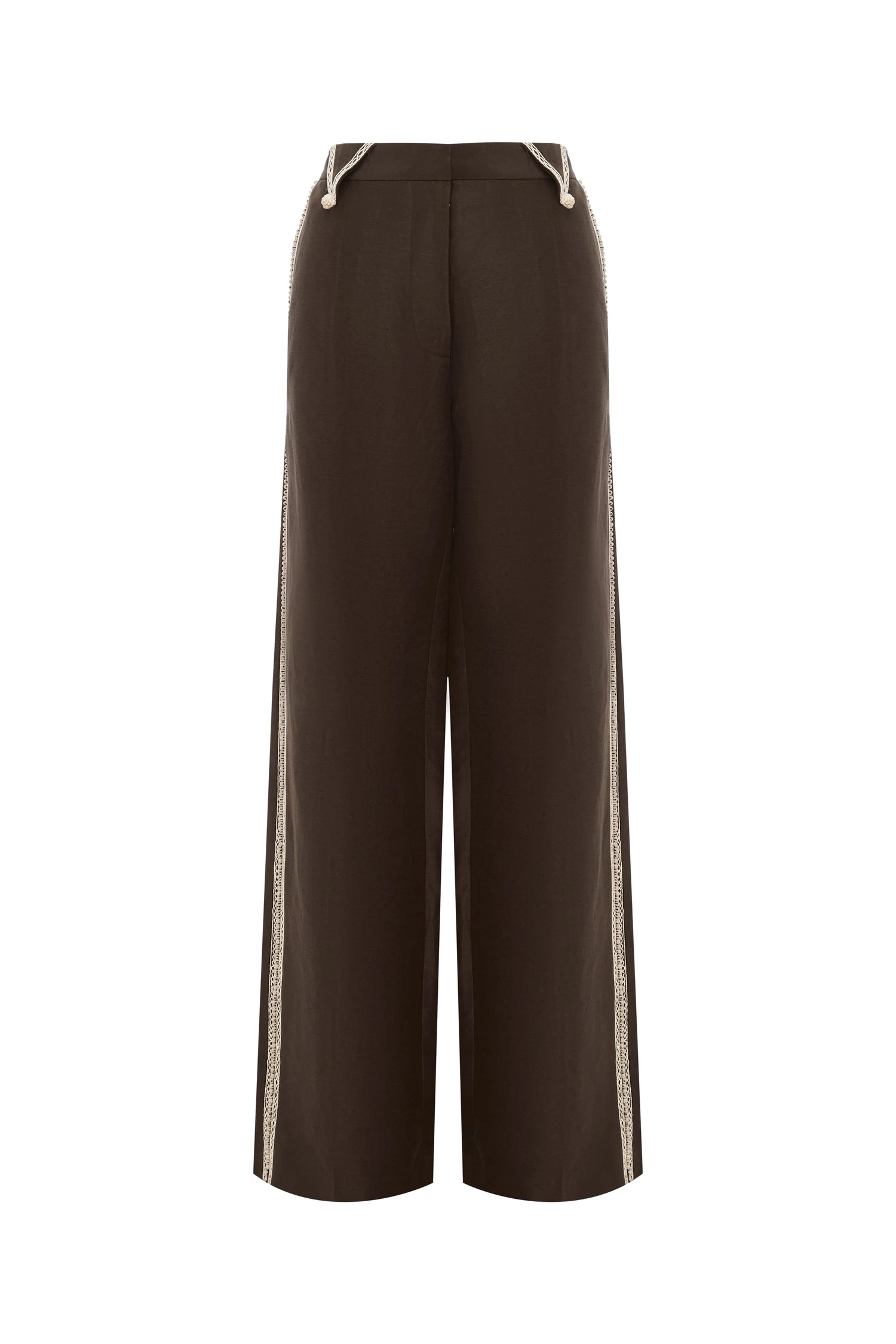 Alemais Leandra Corded Pant | Ready to Wear Collection Luxury Shoes Elevate your elegance in this Alemais Pants from the resort wear edit