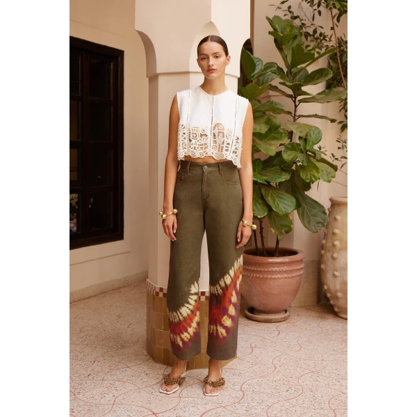 Elevate your elegance in this Alemais Pants from the resort wear edit