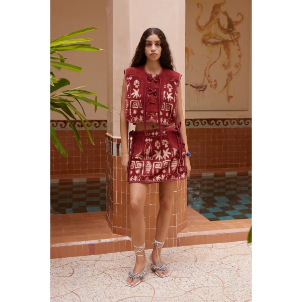 Elevate your elegance in this Alemais Tops from the resort wear edit