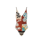 Alemais Michelle V Neck One Piece | Ready to Wear Collection Luxury Shoes Elevate your elegance in this Alemais Beachwear from the resort wear edit
