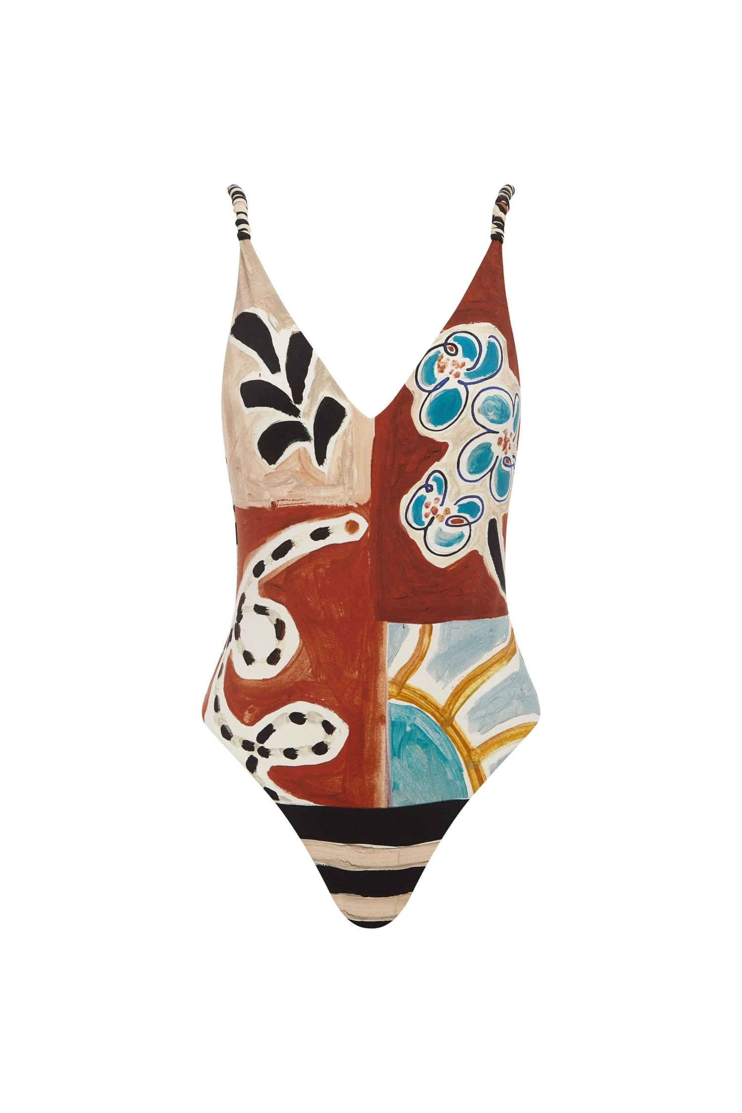 Alemais Michelle V Neck One Piece | Ready to Wear Collection Luxury Shoes Elevate your elegance in this Alemais Beachwear from the resort wear edit