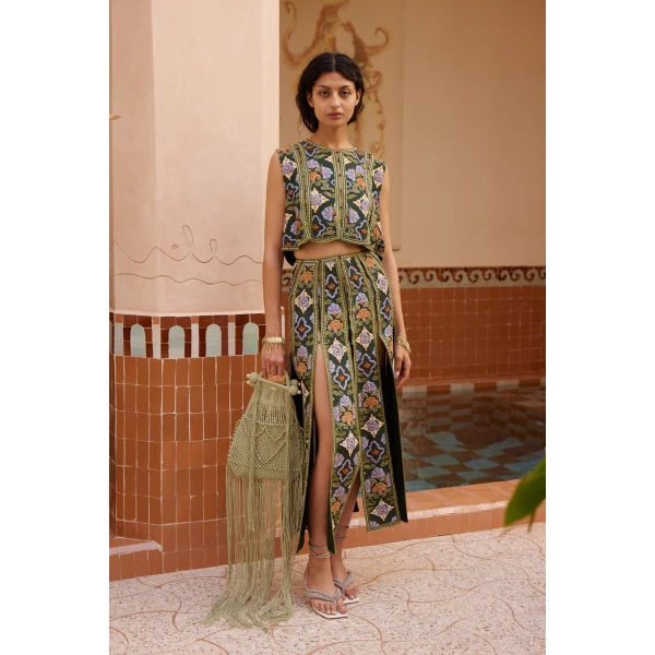 Elevate your elegance in this Alemais Skirts from the resort wear edit