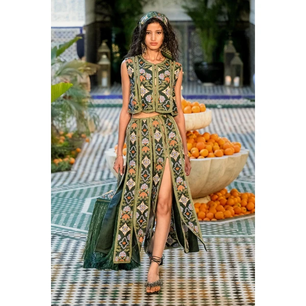 Elevate your elegance in this Alemais Tops from the resort wear edit