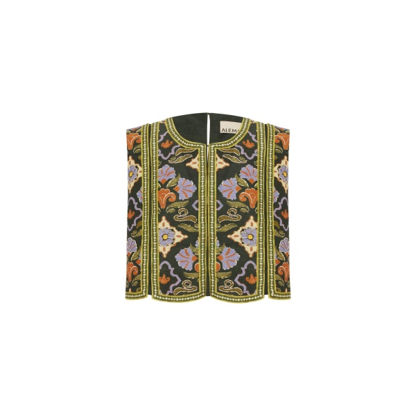 Elevate your elegance in this Alemais Tops from the resort wear edit