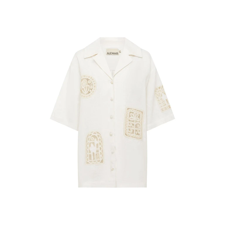 Elevate your elegance in this Alemais Tops from the resort wear edit
