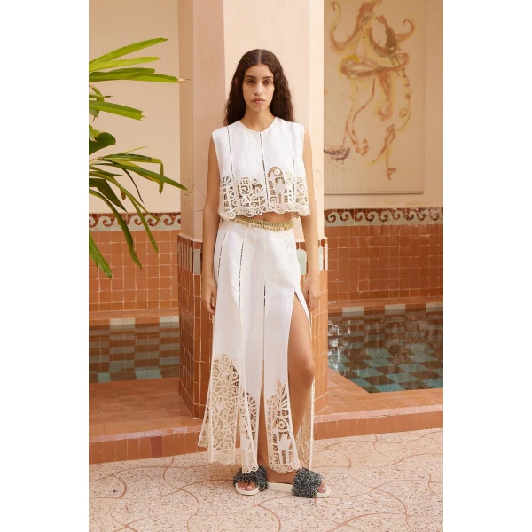 Elevate your elegance in this Alemais Tops from the resort wear edit