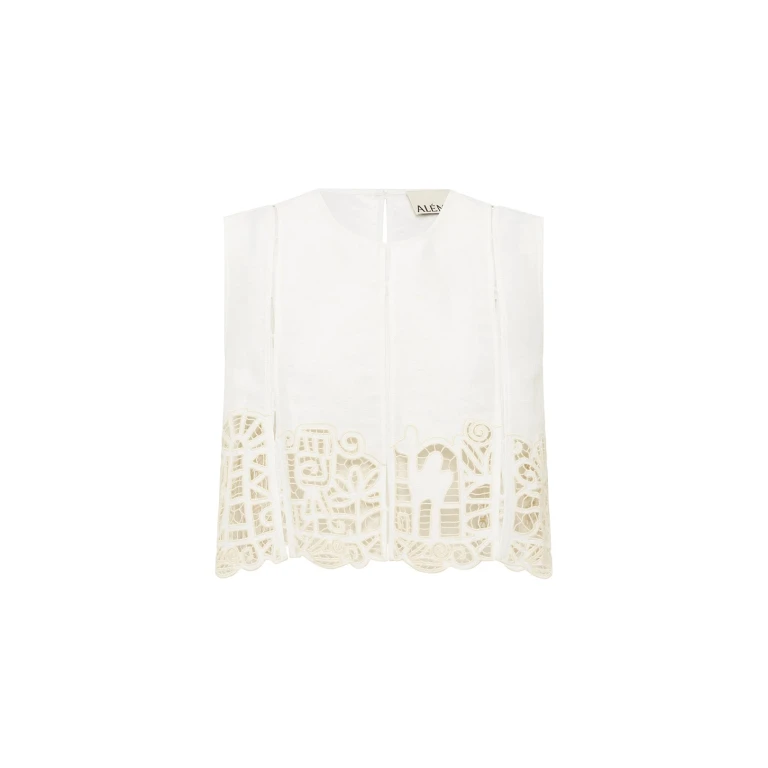 Elevate your elegance in this Alemais Tops from the resort wear edit