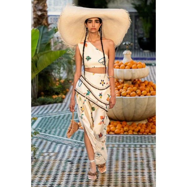 Elevate your elegance in this Alemais Tops from the resort wear edit