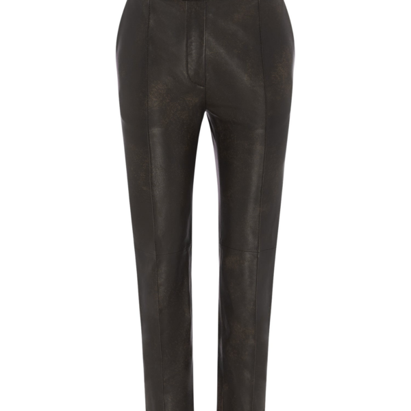 Alex Perry Crop Trouser in Leather