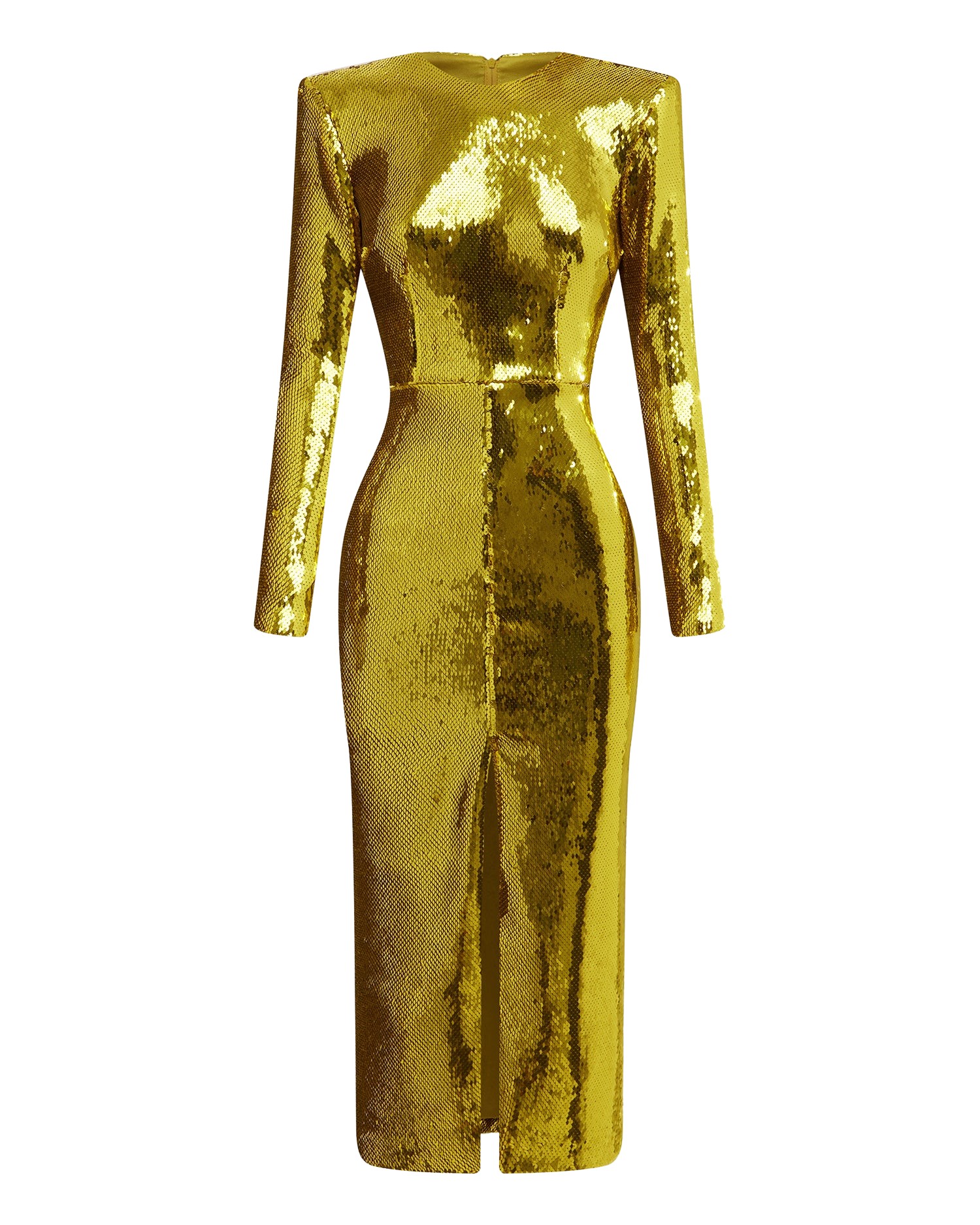 Alex Perry Long Sleeve Dress in Sequin