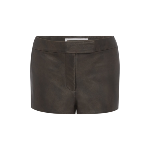 Alex Perry Micro Short in Leather