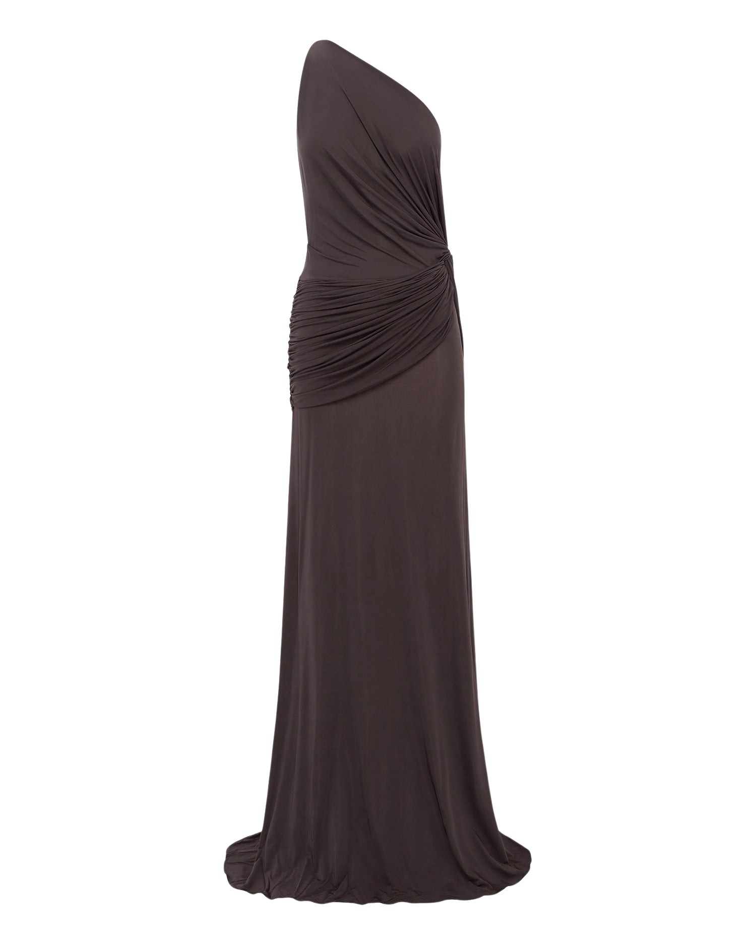 Alex Perry One Shoulder Twist Gown in Jersey