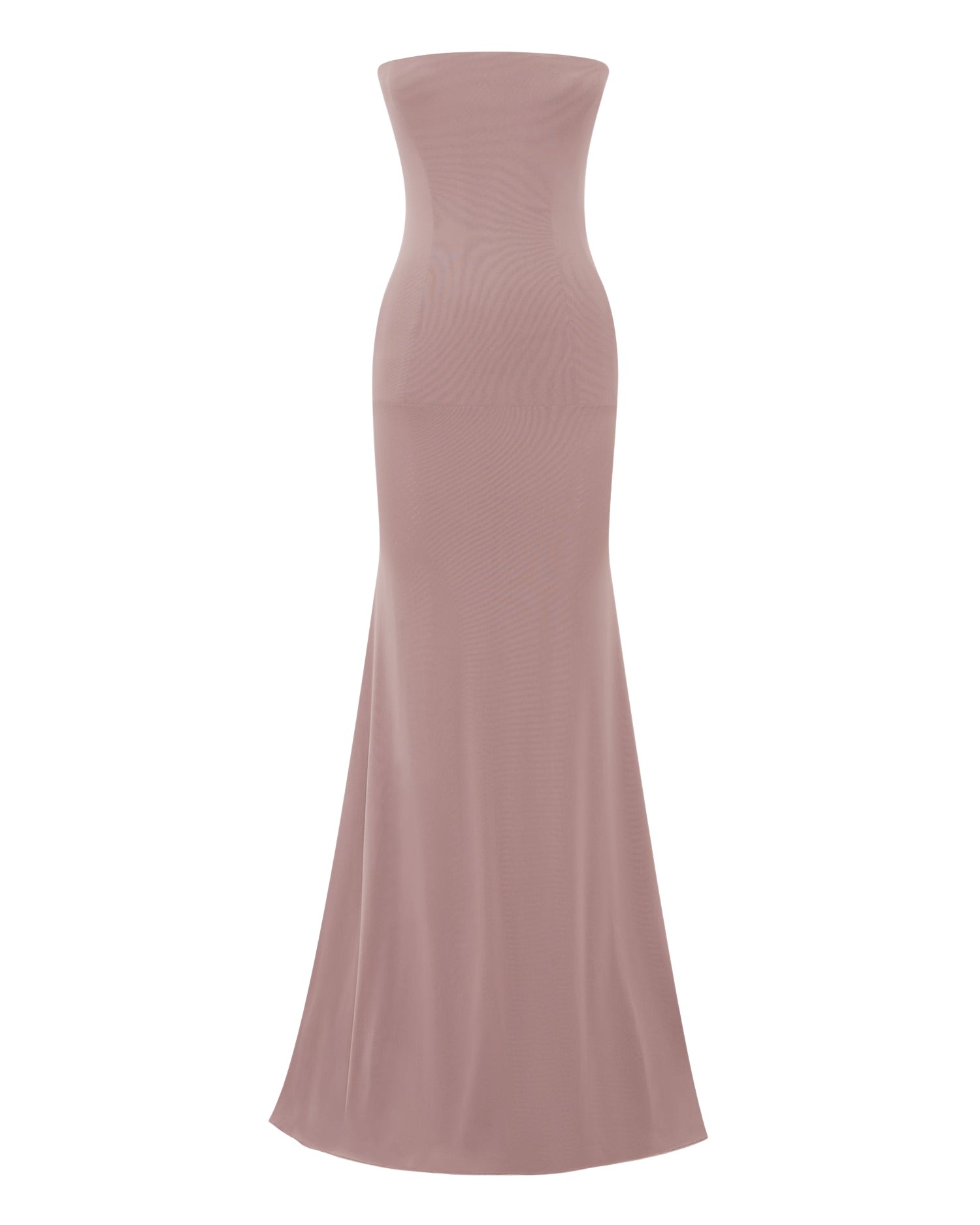 Alex Perry Strapless Gown in Stretch Mesh