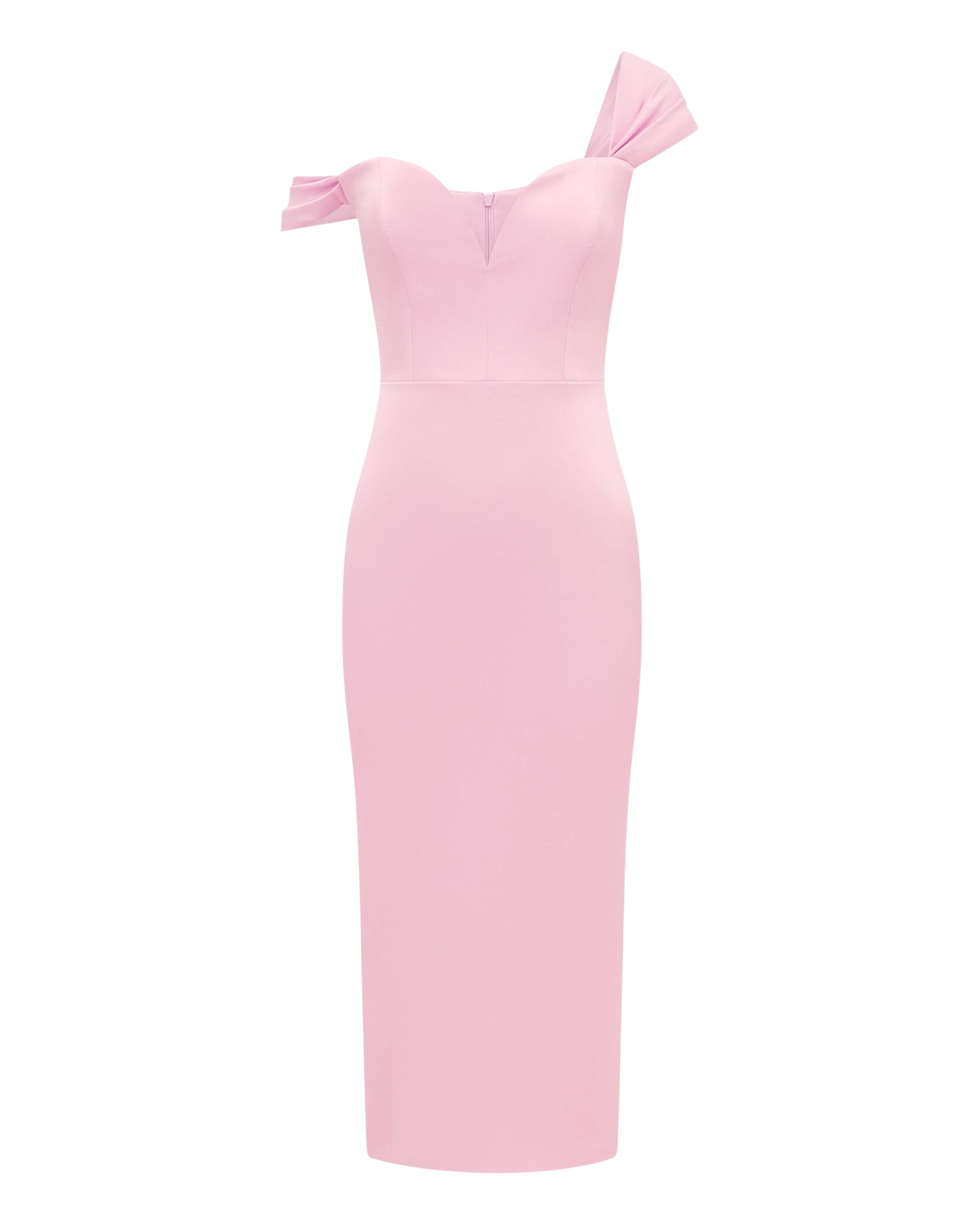 Alex Perry Sweetheart Dress in Satin Crepe