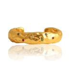 Alexandra Hakim Chunky Gem Cuff designer jewelry designer jewelry