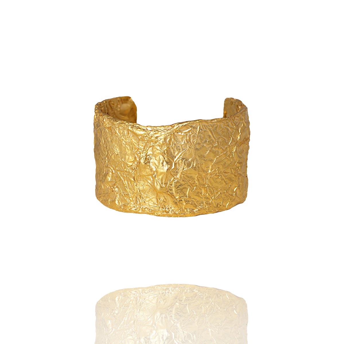 Alexandra Hakim Golden Foil Cuff designer jewelry designer jewelry