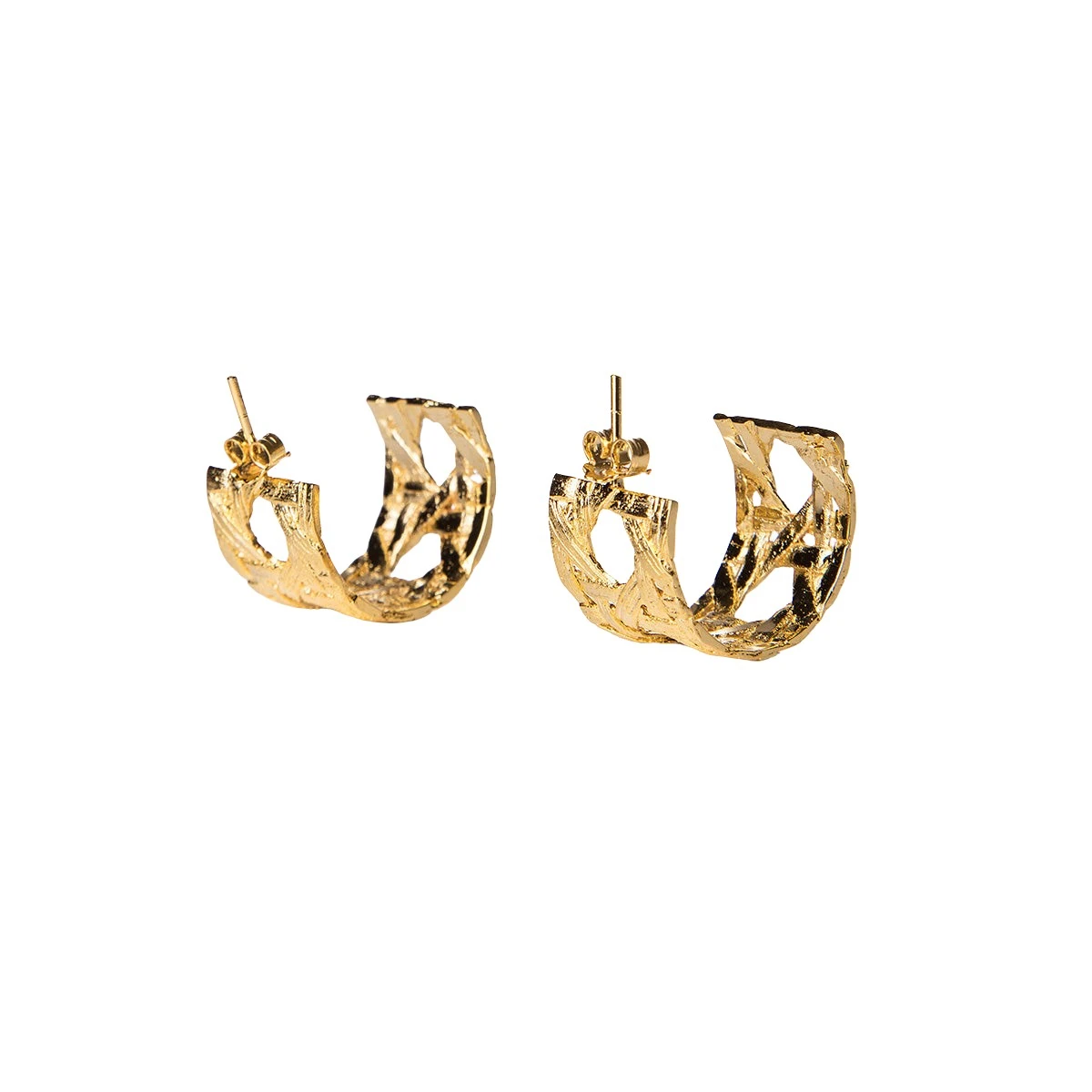 Alexandra-Hakim-Golden-Khaizaran-Hoops-287276_nobg designer jewelry