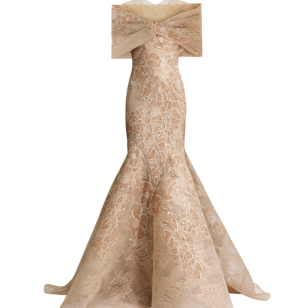 Gemy Maalouf Mermaid Dress With Bolero
