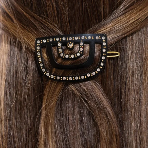 Jennifer Behr Becca Vintage French Barrette, view 3