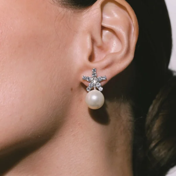 Jennifer Behr Novella Earrings, view 2