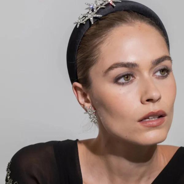 Jennifer Behr Vespera Headband, view 4