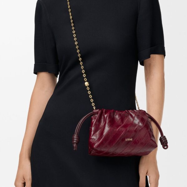 LOEWE Mini Flamenco Purse
In Eel, view 4