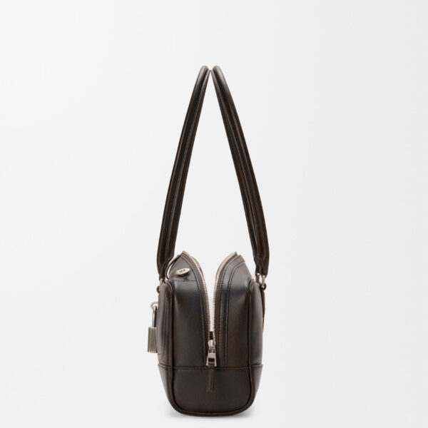LOEWE Panta Amazona 31 Cropped Bag In Shiny Calfskin, view 5
