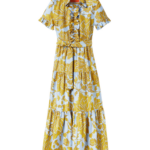 La DoubleJ Roy Dress Phoenix Placée Ivory in Silk Twill - Dresses - Milanese Maximalist Fashion at Luxury Shoes 